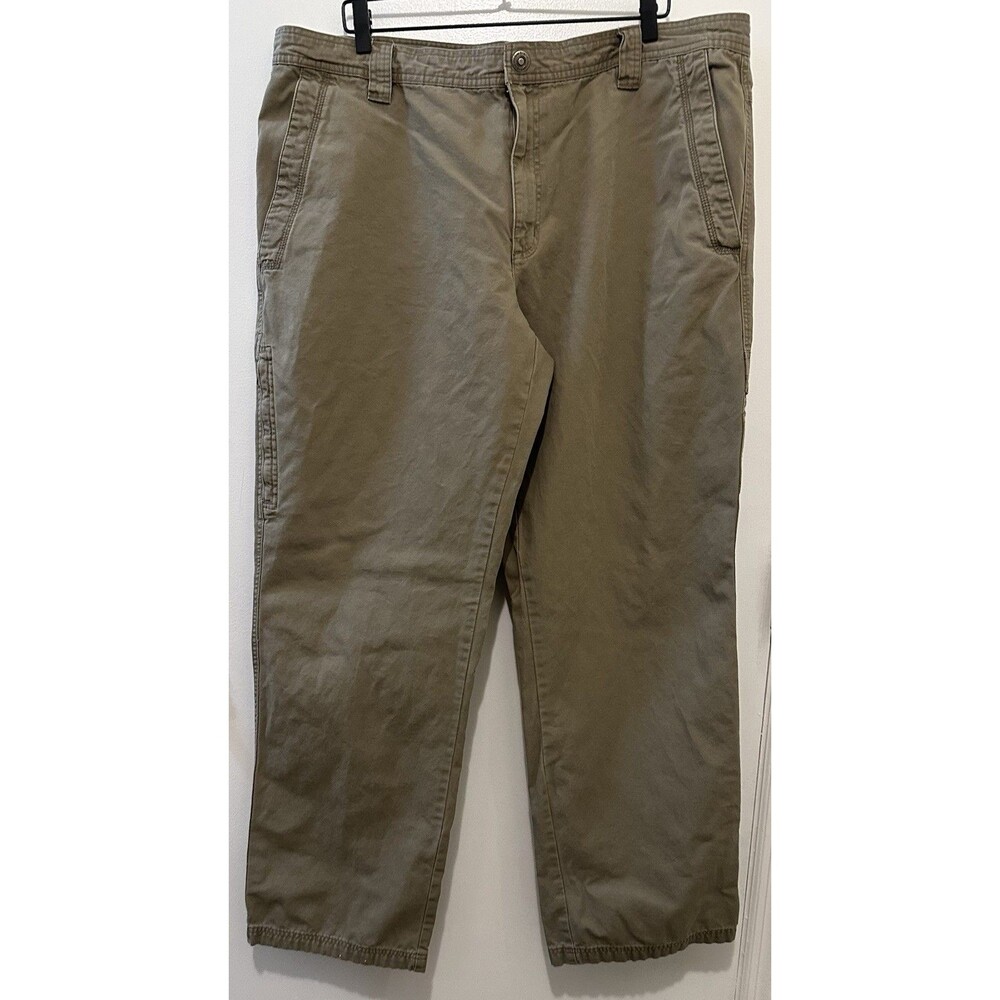 Columbia Sportswear Men’s 42x34 Outdoor Utility Pants — Khaki — 100% Cotton